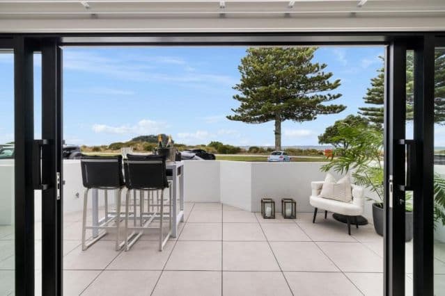 Beachfront One Bedroom balcony