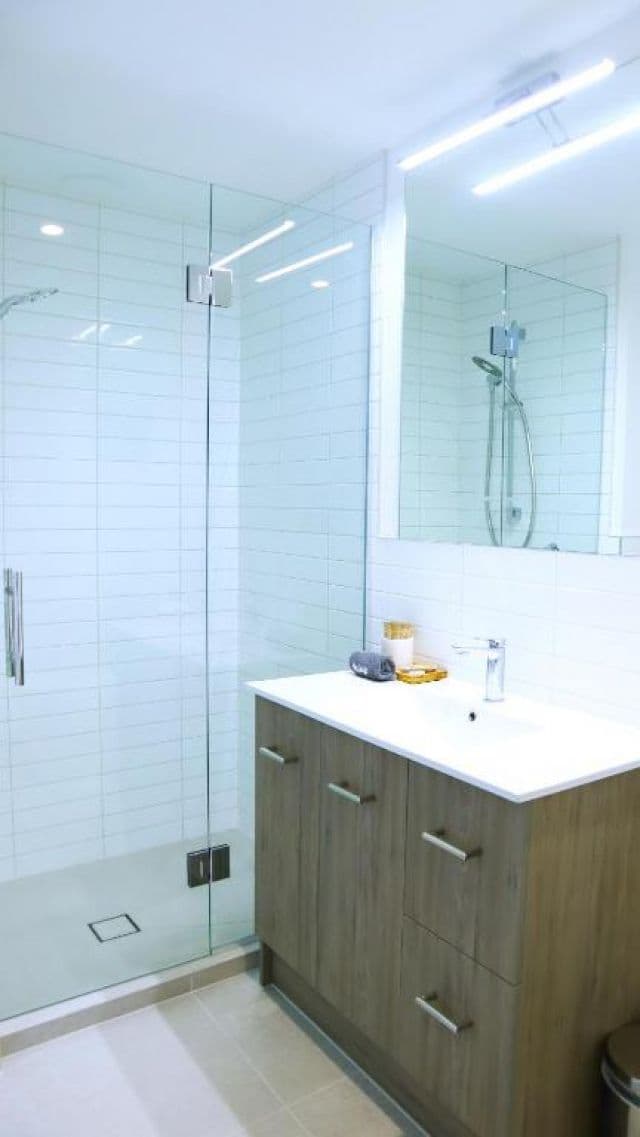 Two bedroom apt bathroom