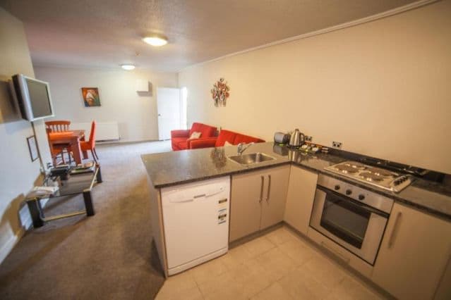 Two Bedroom Apartment kitchen