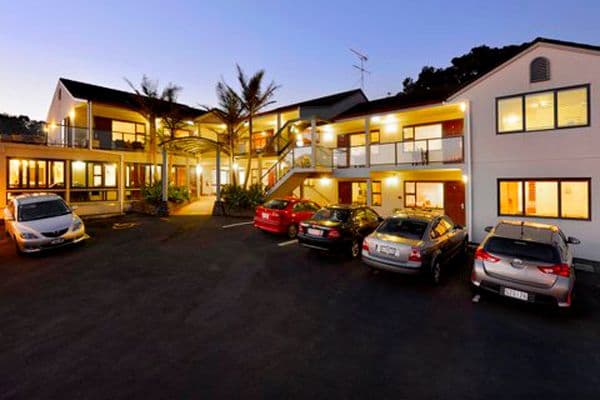 Whangaparaoa Lodge at Dusk